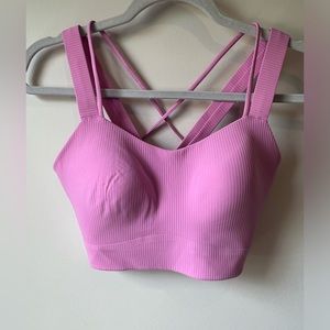 *NWT* Like a Cloud Ribbed Longline Bra (D-DD) Lululemon size 8